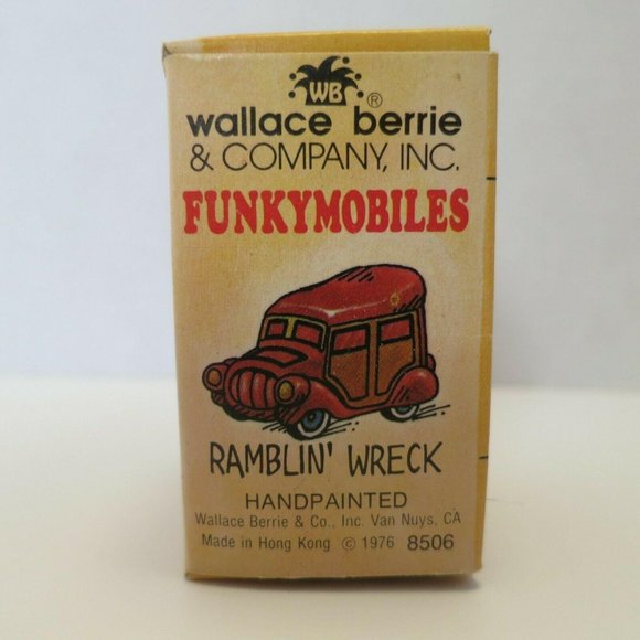 Ramblin Wreck Wallace Berrie Funkymobiles Funky Mobile 1976 Vintage Car - Picture 10 of 11